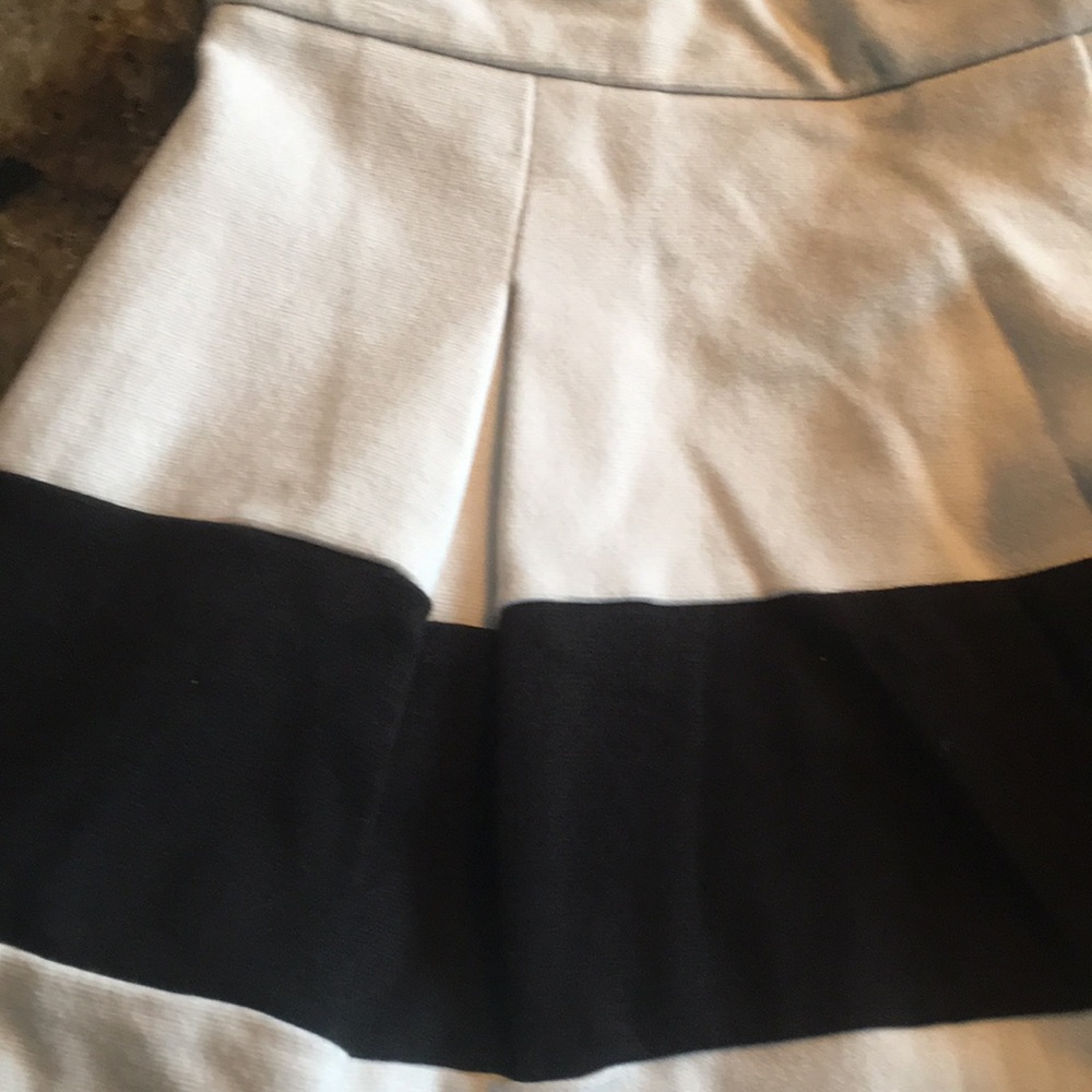 Express Black and White Skirt - Picture 5 of 5